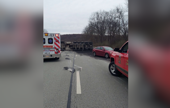 Interstate 79 Northbound Lanes in Butler County Closed Due to Overturned Coal Truck Near Pittsburgh