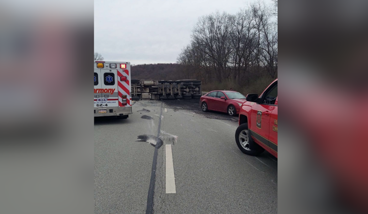 Interstate 79 Northbound Lanes in Butler County Closed Due to Overturned Coal Truck Near Pittsburgh