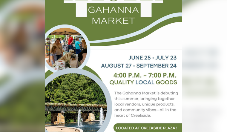 Introducing The Gahanna Market, A New Summertime Tradition Showcasing Local Talent and Goods