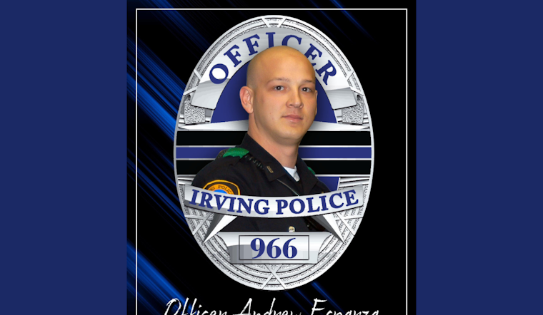 Irving Police Department Honors Legacy of Officer Andrew Esparza on 18th Anniversary of His Passing