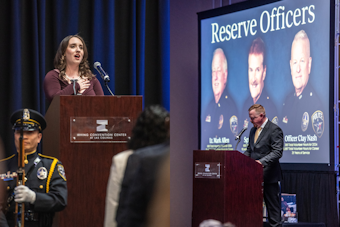 Irving Police Department Honors Officers and Civilians at Annual Blue Tie Banquet