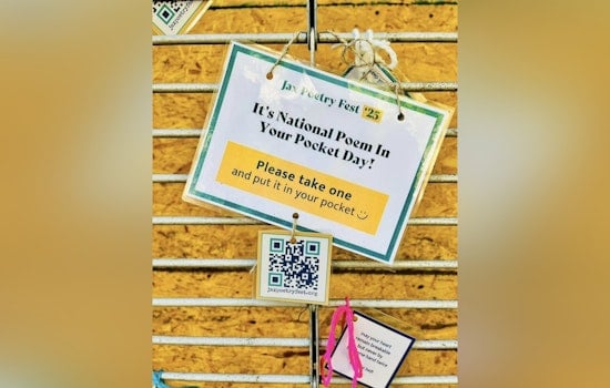 Jacksonville Celebrates National Poetry Month with "Poetry in Your Pocket Day" and Ongoing Literary Events