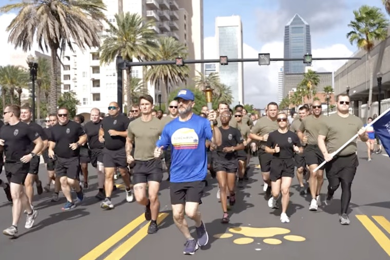 Jacksonville Law Enforcement Agencies and Community Supporters Join Forces to Ignite Special Olympics Florida Torch Run