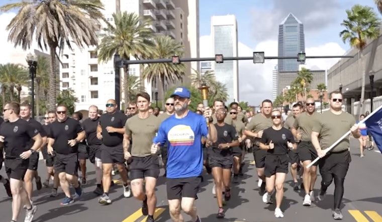 Jacksonville Law Enforcement Agencies and Community Supporters Join Forces to Ignite Special Olympics Florida Torch Run