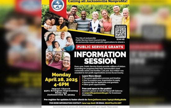 Jacksonville Offers Guiding Hand to Non-Profits with Public Service Grant Information Session