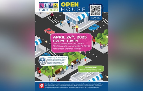 Jacksonville Residents Invited to Shape Traffic Safety at Vision Zero Open House