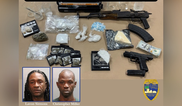 Jacksonville Sheriff's Office Dismantles Drug House in Northwest Jacksonville, Two Men Arrested