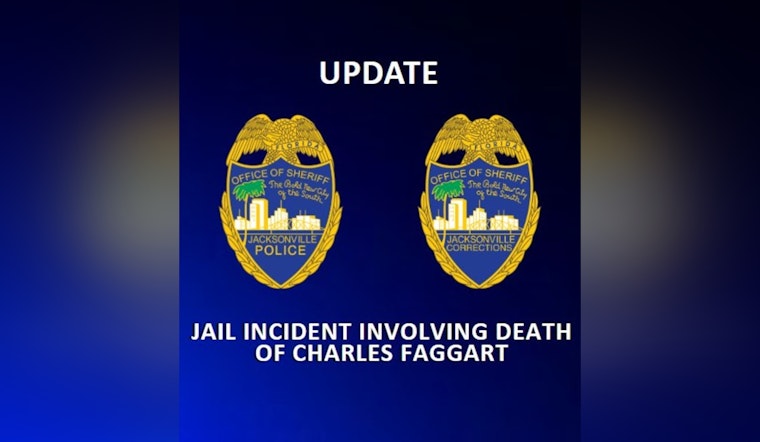 Jacksonville Sheriff's Office Updates Community on In-Custody Death Investigation as FBI Joins the Case