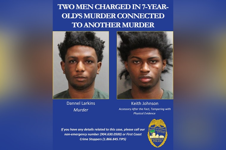 Jacksonville Suspect Charged in Second Murder Case Linked to Child's Death as Accomplice is Arrested