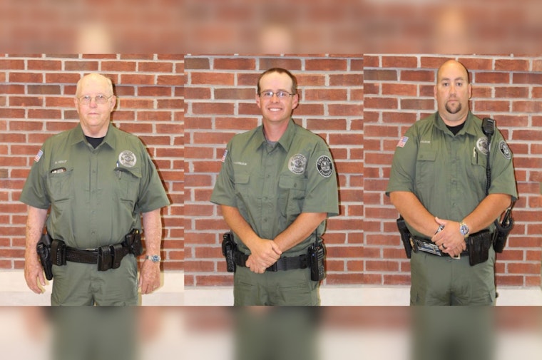 Jefferson County Honors Three Veteran Constables for Decades of Dedicated Service