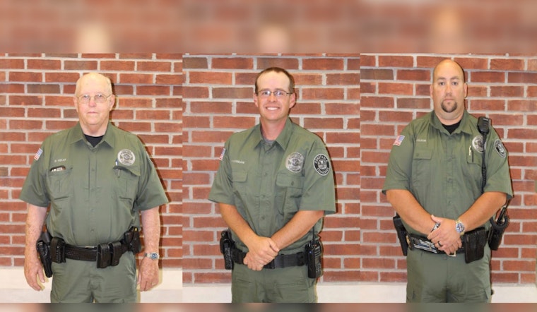 Jefferson County Honors Three Veteran Constables for Decades of Dedicated Service
