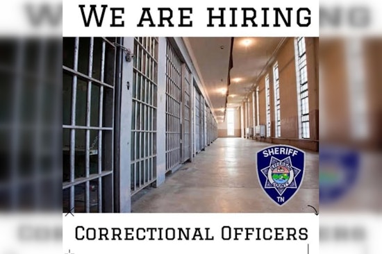 Jefferson County Sheriff's Office in Tennessee Hiring Corrections Officers, Offers Comprehensive Benefits Package
