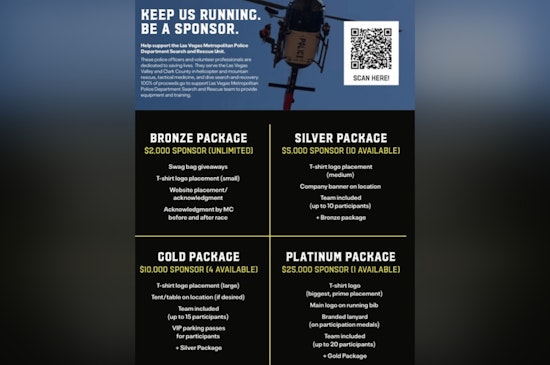 Join LVMPD Search and Rescue for a 5k Fundraiser at Spring Mountain Ranch State Park