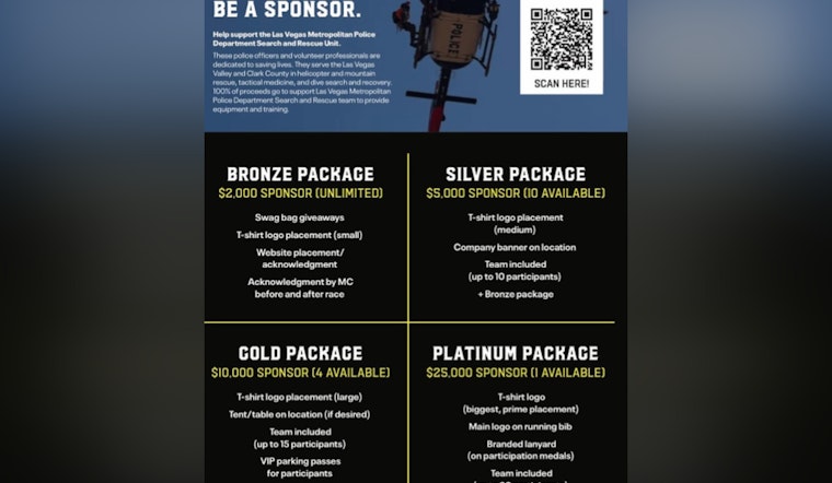 Join LVMPD Search and Rescue for a 5k Fundraiser at Spring Mountain Ranch State Park