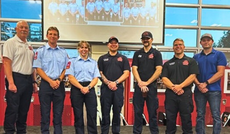 Keller Fire-Rescue Welcomes New Graduates Samuel Mackenzie and Allison De Weirdt to the Team
