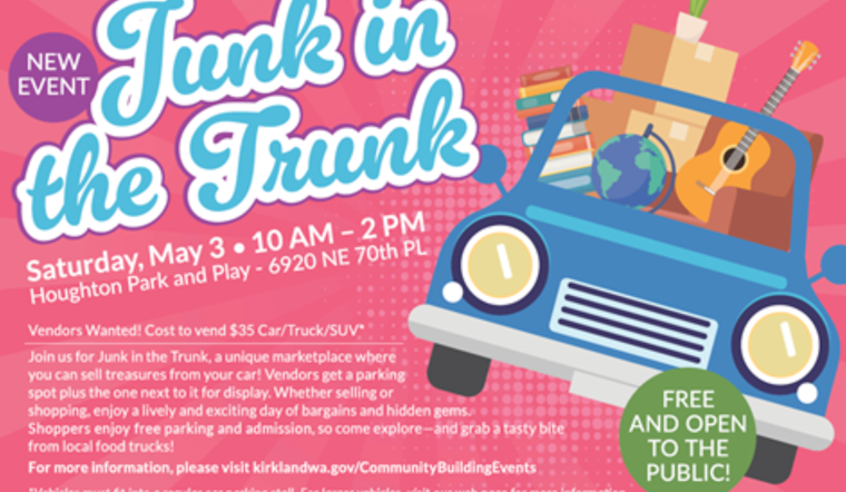 Kirkland's Inaugural "Junk in the Trunk" Community Sale Promotes Sustainability and Social Connection in Bridle Trails