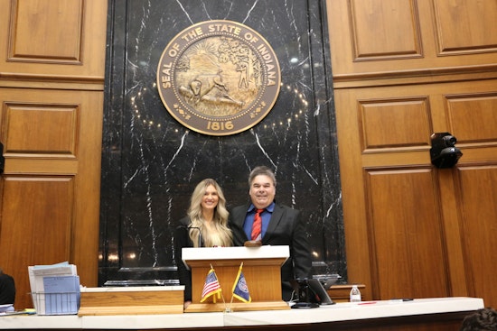 Knox County's Kyla Wolfe Gains Legislative Experience Interning for Indiana State Rep. Bruce Borders