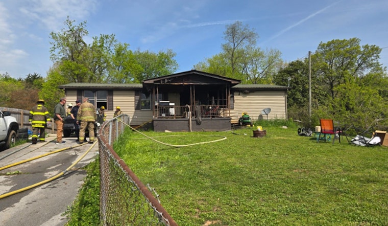 Knoxville Community Mourns Tragic Loss as Fire Engulfs Home, Ten Dogs Perish Despite Rural Metro Fire's Brave Efforts