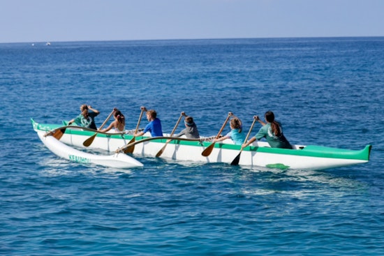 Kona Community and Hawaii Police Department Foster Bonds at Third Annual Outrigger Youth Canoe Regatta