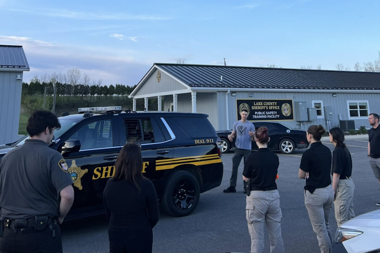 Lake County Sheriff's Office Partners with Willoughby Police to Train Future Officers on Traffic Stop Safety