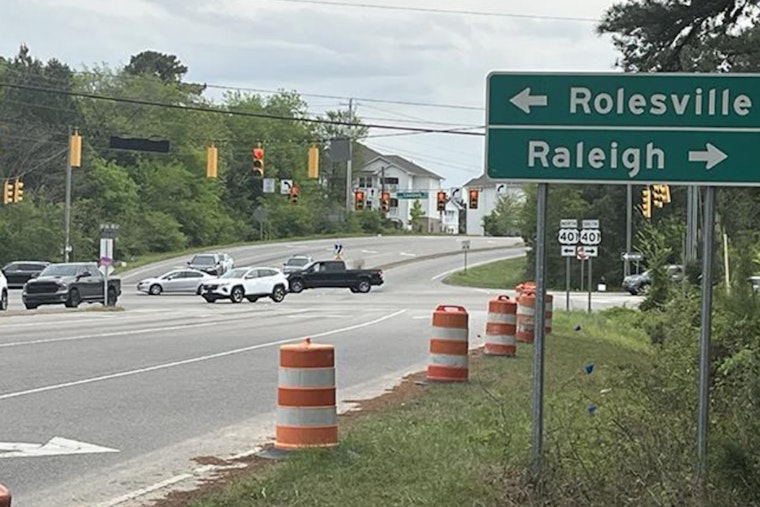 Lane Closures at Wake County's Louisburg and Forestville Road Intersection to Begin for Safety Improvements