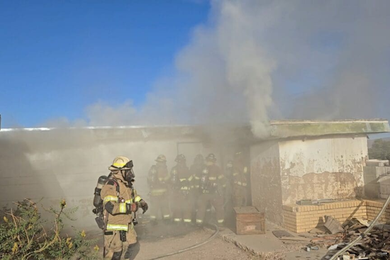 Las Cruces Firefighters Quickly Extinguish Blaze at Lenox Avenue Home, No Injuries Reported