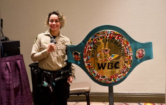 Las Vegas Officer Melinda Cooper Inducted into International Women's Boxing Hall of Fame