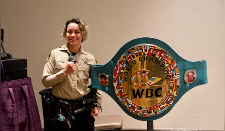 Las Vegas Officer Melinda Cooper Inducted into International Women's Boxing Hall of Fame
