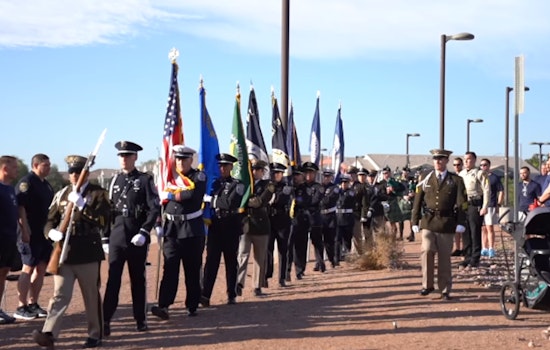 Las Vegas Police Honor Fallen Officers in 25th Annual Memorial Relay Run at Majestic Park