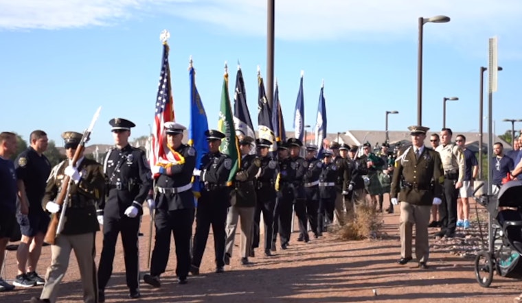Las Vegas Police Honor Fallen Officers in 25th Annual Memorial Relay Run at Majestic Park