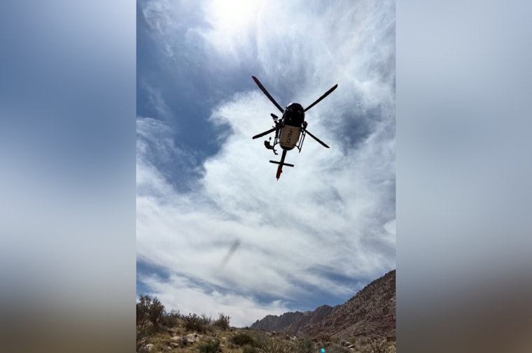 Las Vegas Search and Rescue Team Heroically Saves Injured Hiker in Red Rock