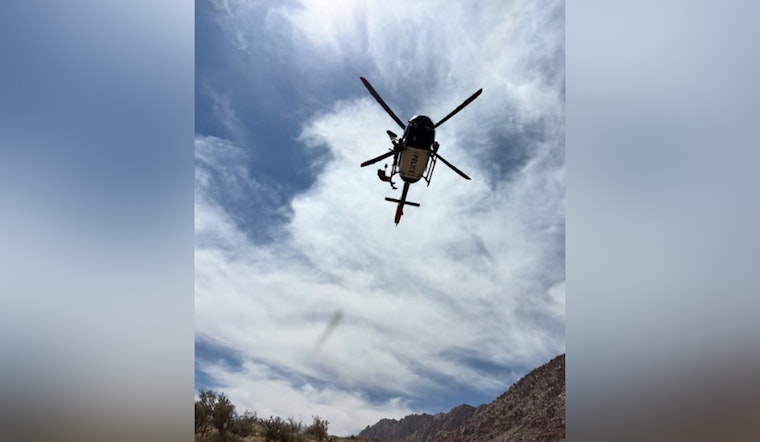 Las Vegas Search and Rescue Team Heroically Saves Injured Hiker in Red Rock