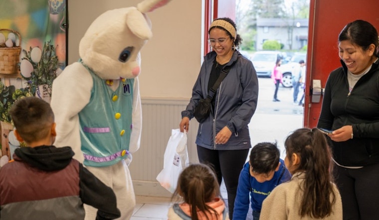 Lawrence Community Unites for Indoor Spring Fest Egg Hunt at Local Community Center