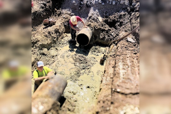 Lawton Water Main Break Leads to Road Closures and Emergency Repairs on NW 13th Street