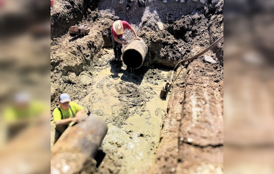 Lawton Water Main Break Leads to Road Closures and Emergency Repairs on NW 13th Street