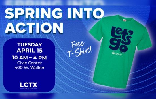 League City Rallies for Life-Saving Blood Drive, Donors to Receive Free T-Shirt and Health Test