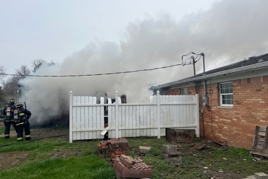 Lebanon Firefighters Contain Blaze at Diane Ln, No Injuries Reported, Accidental Cause Due to Unattended Open Burn