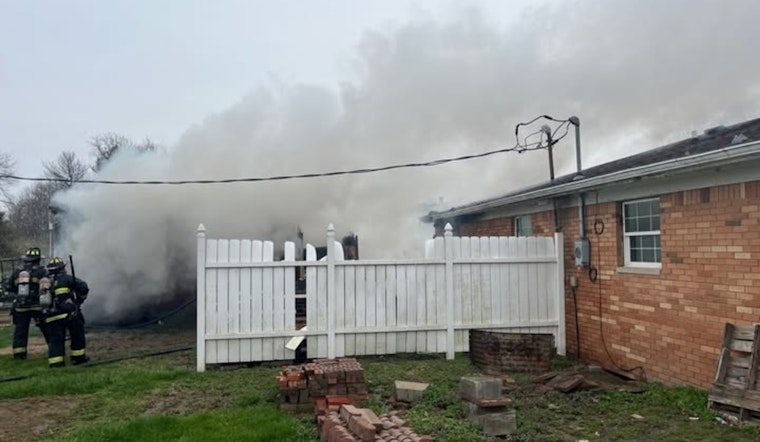 Lebanon Firefighters Contain Blaze at Diane Ln, No Injuries Reported, Accidental Cause Due to Unattended Open Burn