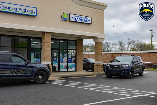 Lebanon Police Swiftly Nab North Carolina Man After Pharmacy Robbery