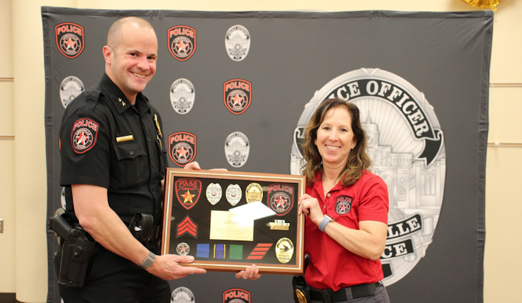 Lewisville Celebrates Retirement of Sgt. Smith After 23 Years of Dedicated Police Service