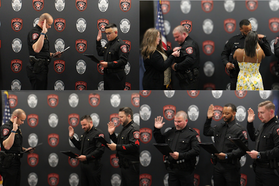 Lewisville Police Department Celebrates Promotions and Welcomes New Officers, Solidifying Team Commitment to Service