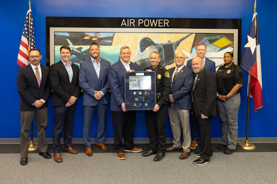 Lockheed Martin Honors White Settlement Police for Partnership Efforts