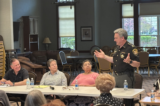 Lorain County Sheriff Engages with Community at Town Hall Meeting in Morningside Clubhouse