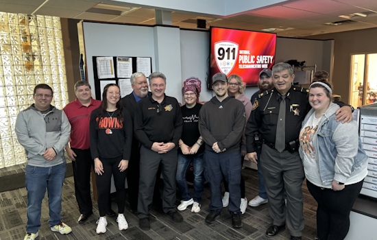 Lorain County Sheriff's Office Celebrates 911 Dispatchers During National Public Safety Telecommunications Week