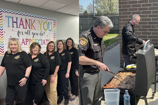 Lorain County Sheriff's Office Celebrates Administrative Professionals with Hibachi Lunch of Gratitude