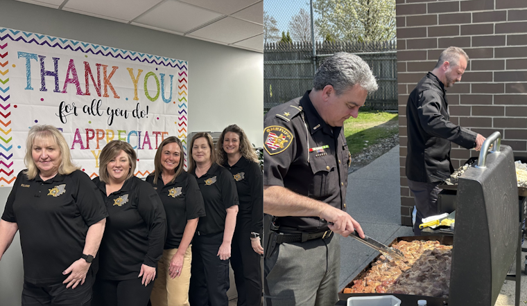 Lorain County Sheriff's Office Celebrates Administrative Professionals with Hibachi Lunch of Gratitude