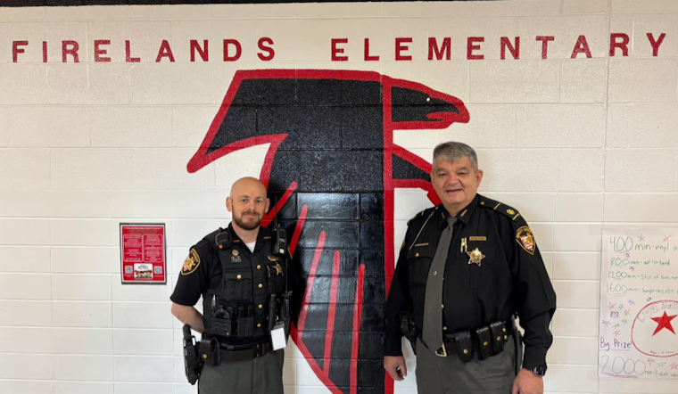 Lorain County Sheriff's Office Commends Deputy Trifiletti for Enhancing School Security and Community Engagement at Firelands Schools