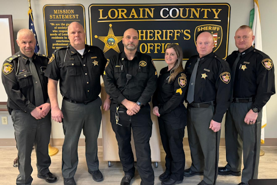 Lorain County Sheriff's Office Elevates Two to Corrections Sergeant Positions Amid Commitment to Excellence