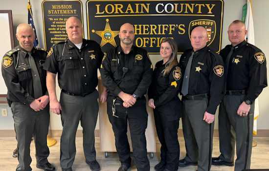 Lorain County Sheriff's Office Elevates Two to Corrections Sergeant Positions Amid Commitment to Excellence