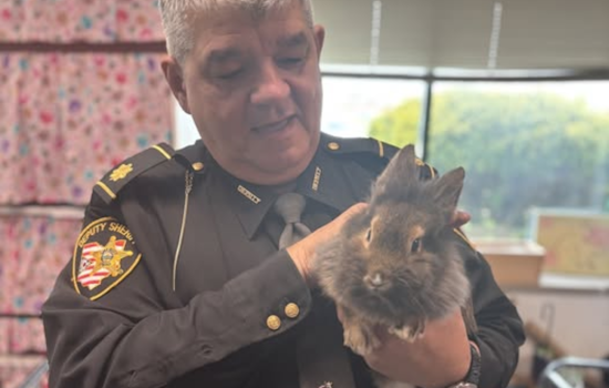 Lorain County Sheriff's Office Hosts "Deputy Pet of the Month" for Easter Engagement